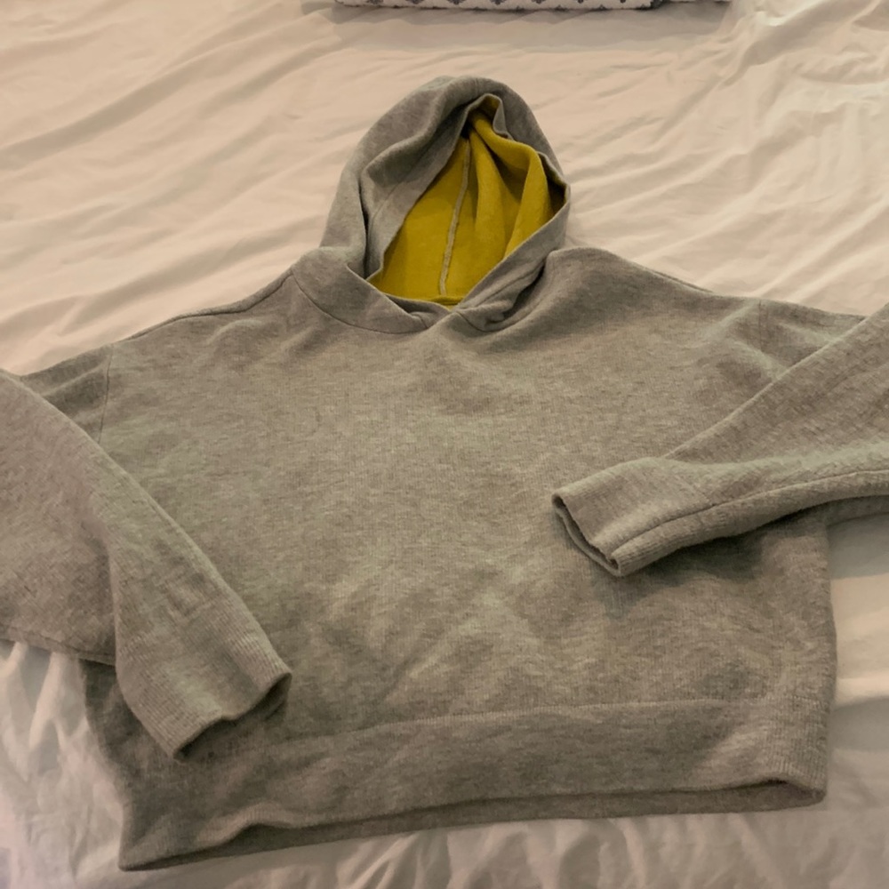 Mauve sweater hoodie grey size XS